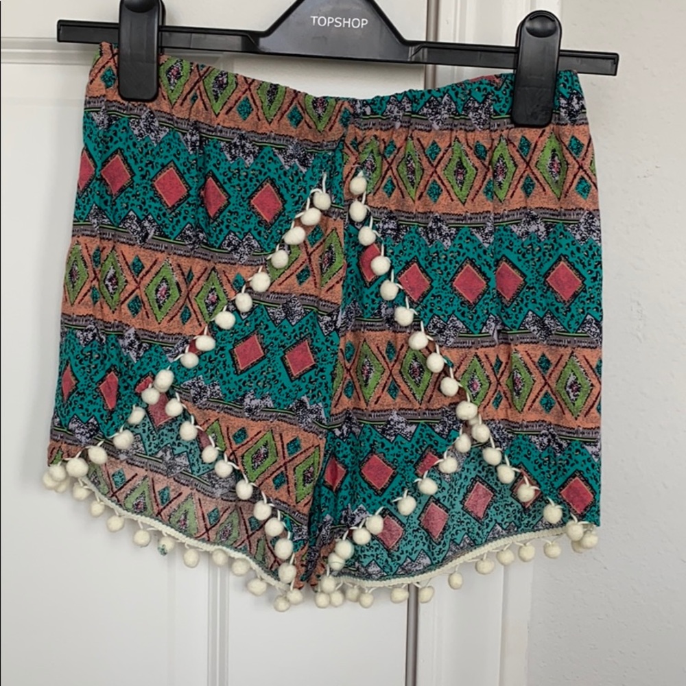 Candy Rose Pom Pom Shorts